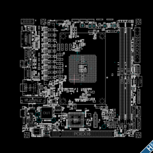 Asus ROG STRIX B550-I GAMING (60MB14L0-MB0A0G) Boardview