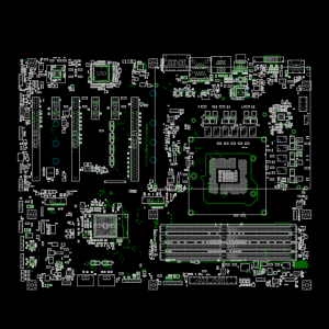 MSI Z270 GAMING PRO CARBON MS-7A63 Boardview