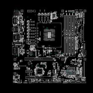 ASUS TUF GAMING B560M-PLUS WIFI r1.04 Boardview