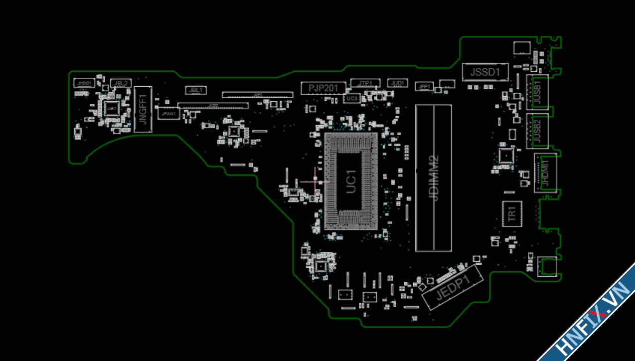 Acer Aspire 5 A514-54 LA-K093P Rev: 1B Boardview