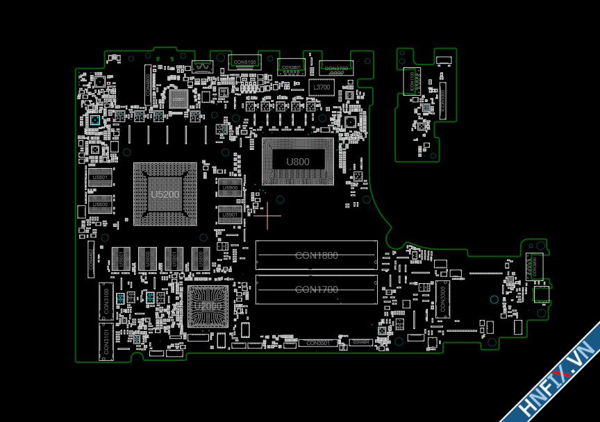 Dell Inspiron G7 17 7700 - HELA17_N18E_115W_MB Rev A00