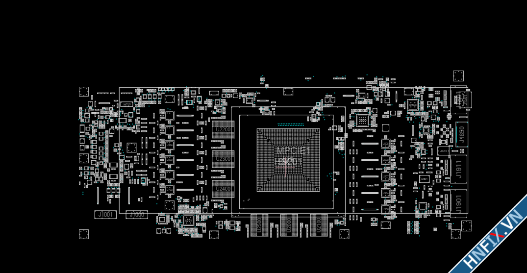 Gigabyte GV-R67XTUD-12GD REV1.0 Boardview