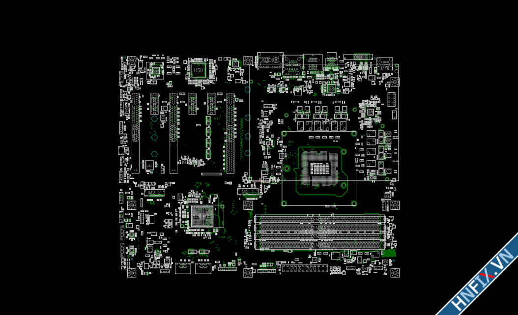 MSI Z270 GAMING PRO CARBON MS-7A63 Boardview